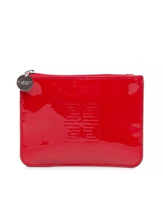 Givenchy Handbags - NWOT Givenchy Red Patent Leather Pouch – Celebrity Favorite